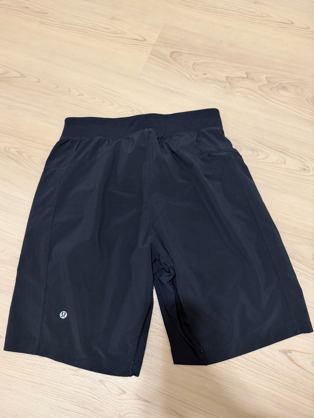 Lululemon Black Liner Less Shorts